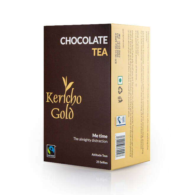 Herbata Czarna KERICHO GOLD czekoladowa 25szt. | ATTITUDE