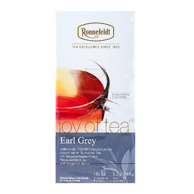 Herbata czarna Ronnefeldt Joy Of Tea w saszetkach | EARL GREY