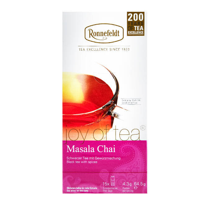 Herbata czarna Ronnefeldt Joy Of Tea w saszetkach | MASALA CHAI 