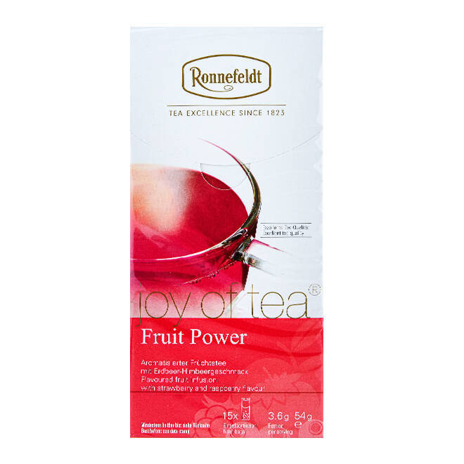 Herbata owocowa Ronnefeldt Joy Of Tea w saszetkach | FRUIT POWER