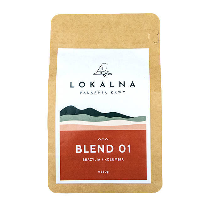 LOKALNA PALARNIA KAWY Blend 01 Brazylia/Kolumbia 250g