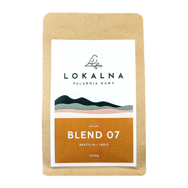 LOKALNA PALARNIA KAWY Blend 07 Brazylia/Indie 250g