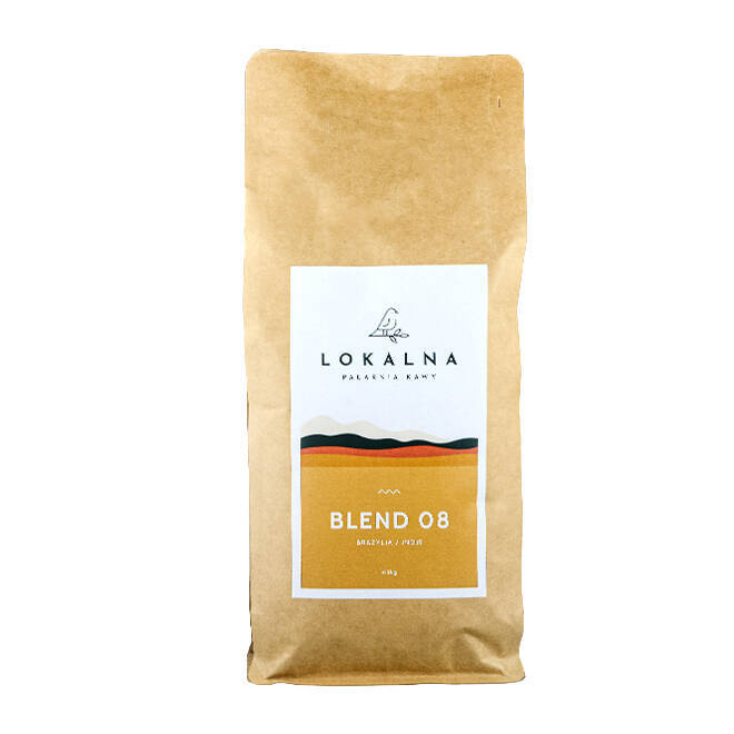 LOKALNA PALARNIA KAWY Blend 08 Brazylia/Indie 1kg