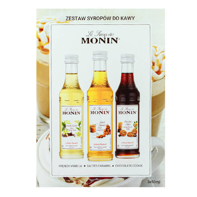 MONIN COFFEE MINI SET | kawowy 3x50ml