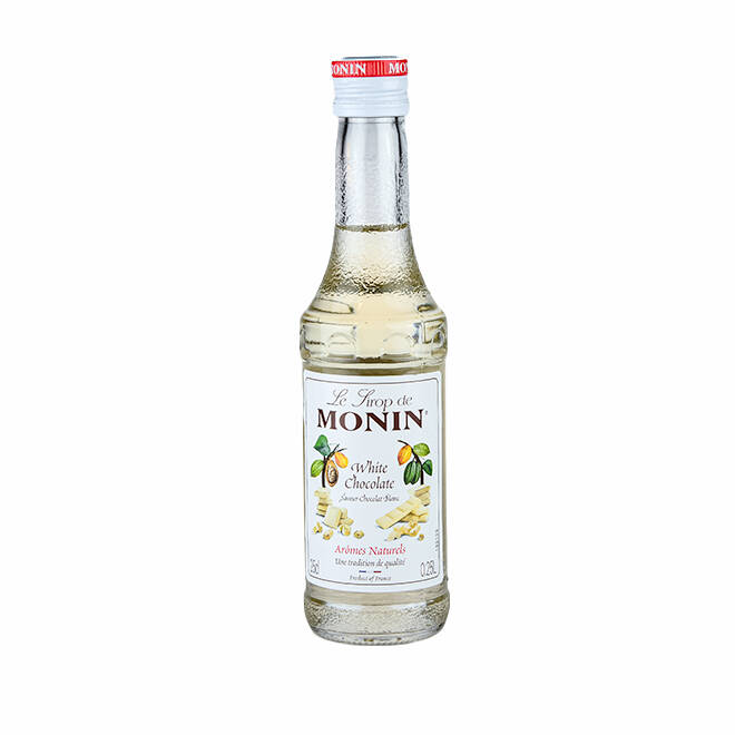 Syrop MONIN WHITE CHOCOLATE | biała czekolada 0,25l