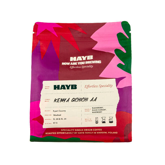 kawa ziarnista HAYB Kenia Gichichi AA 250g